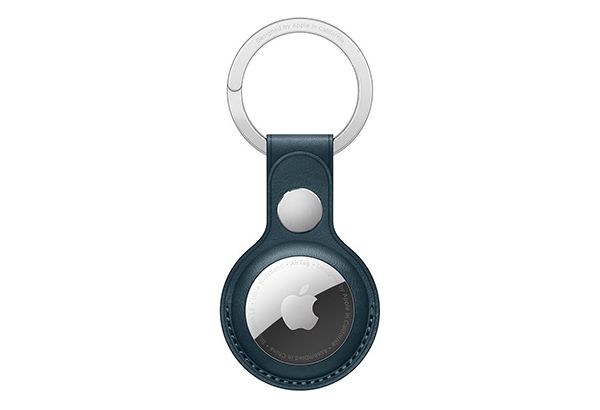 
                                                                                    Apple AirTag Leather Key Ring - Baltic Blue                                        