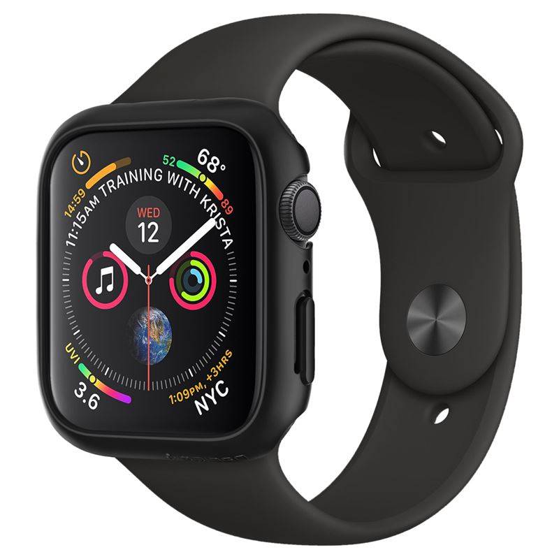 Spigen Thin Fit Apple Watch 6/SE/5/4 44mm Black