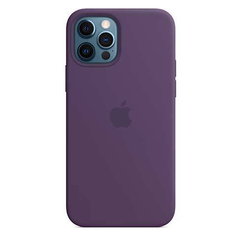 Apple iPhone 12/12 Pro Silicone Case with MagSafe - Amethyst