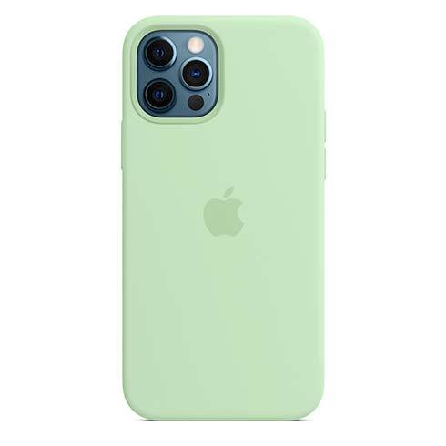 Apple iPhone 12/12 Pro Silicone Case with MagSafe - Pistachio