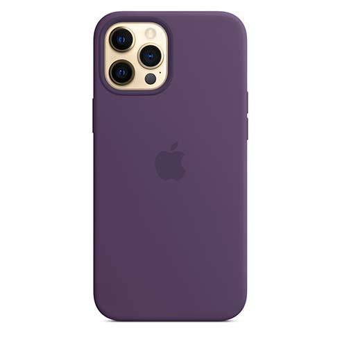 Apple iPhone 12 Pro Max Silicone Case with MagSafe - Amethyst