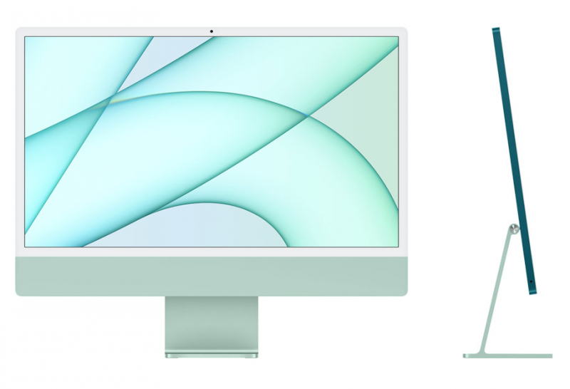 iMac 24" 4.5K Apple M1 8-core CPU 7-core GPU 8GB 256GB Green - EDU
