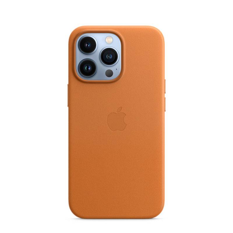 Apple iPhone 13 Pro Leather Case with MagSafe - Golden Brown