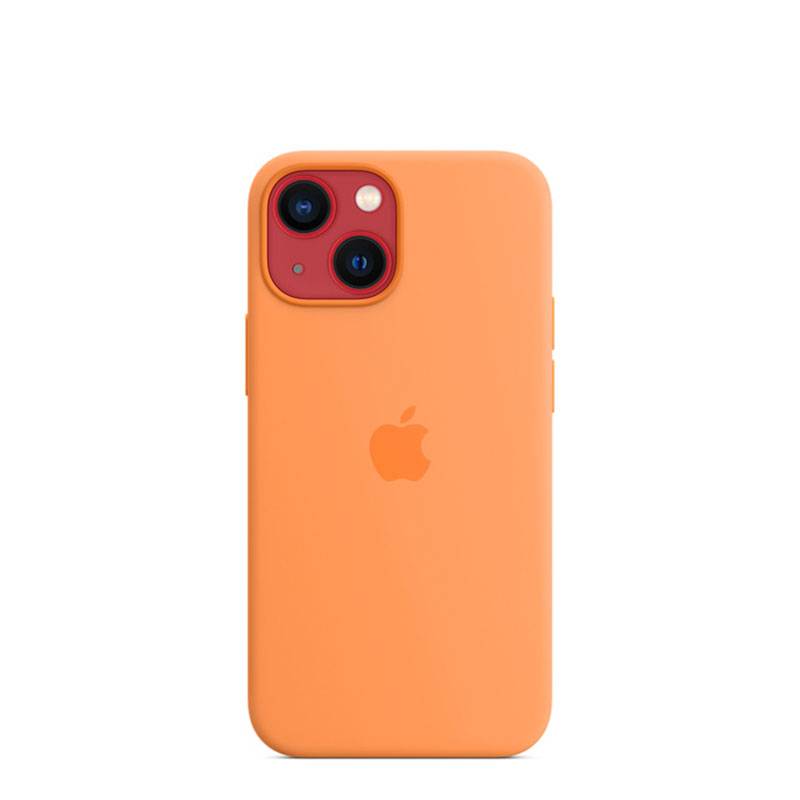 Apple iPhone 13 mini Silicone Case with MagSafe - Marigold
