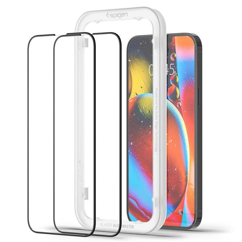 
                                                                                    Spigen ochranné sklo pre iPhone 14/13/13 Pro - 2 Pack                                        