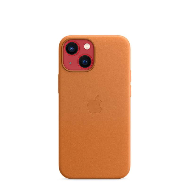 Apple iPhone 13 mini Leather Case with MagSafe - Golden Brown