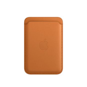 Apple iPhone Leather Wallet with MagSafe - Golden Brown