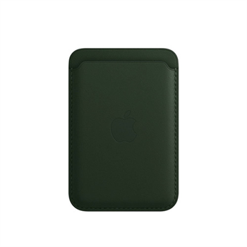 
                                                                                    Apple iPhone Leather Wallet with MagSafe - Sequoia Green                                        