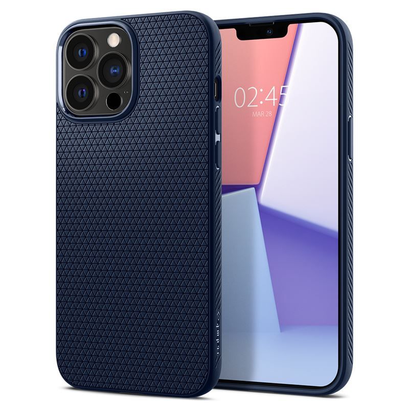 
                                                                                    Spigen Liquid Air pre iPhone 13 Pro Max - Navy Blue                                        