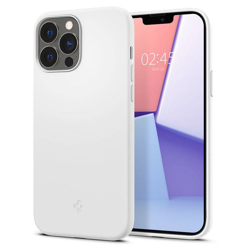 
                                                                                    Spigen Silicone Fit obal pre iPhone 13 Pro - White                                        