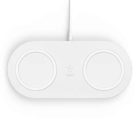 Belkin Boost Charge Dual Wireless Charging Pads 10W - White