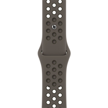 
                                                                                    Apple Watch 41mm Midnight Olive Gray/Cargo Khaki Nike Sport Band - Regular                                        