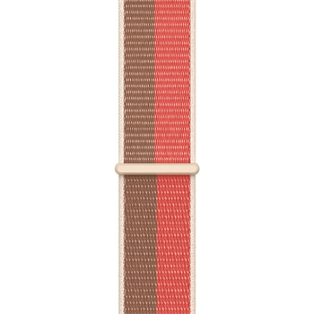 Apple Watch 41mm Pink Pomelo/Tan Sport Loop