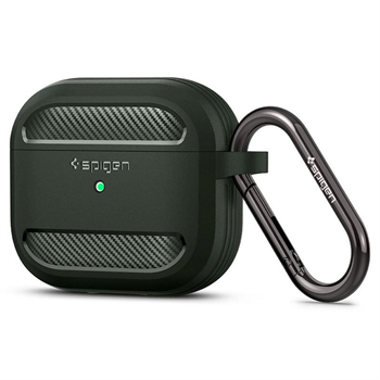 
                                                                                    Spigen púzdro Rugged Armor pre Airpods 3. gen. - Military Green                                        