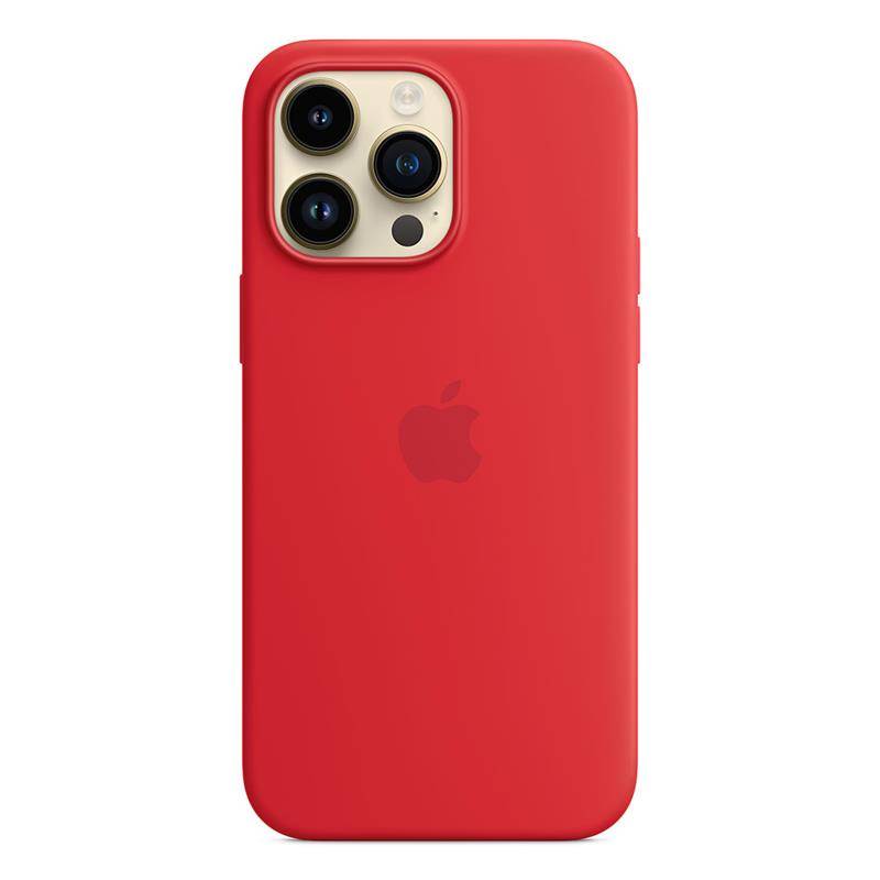 Apple iPhone 14 Pro Max Silicone Case with MagSafe - (PRODUCT)RED