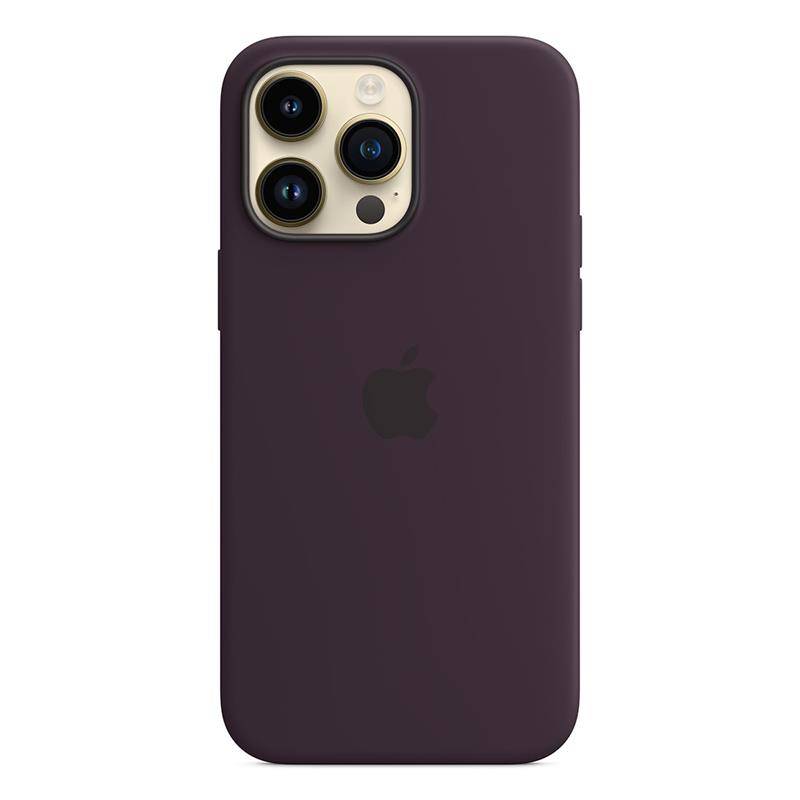 
                                                                                    Apple iPhone 14 Pro Max Silicone Case with MagSafe - Elderberry                                        