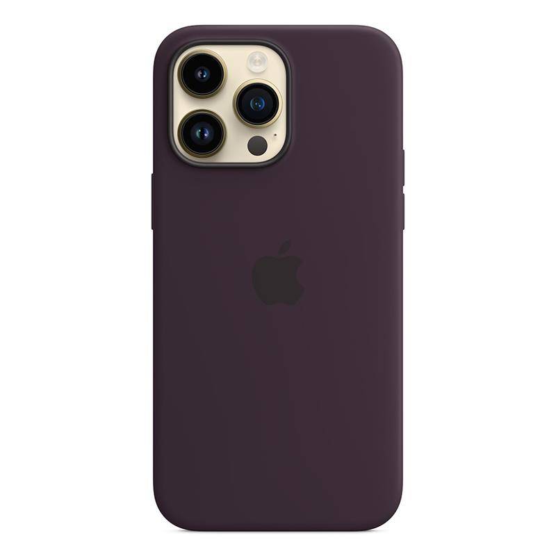 
                                                                                    Apple iPhone 14 Pro Max Silicone Case with MagSafe - Elderberry                                        