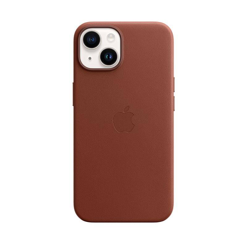 
                                                                                    Apple iPhone 14 Leather Case with MagSafe - Umber                                        
