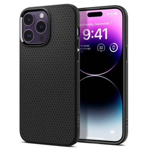 
                                                                                    Spigen kryt Liquid Air pre iPhone 14 Pro - Matte Black                                        