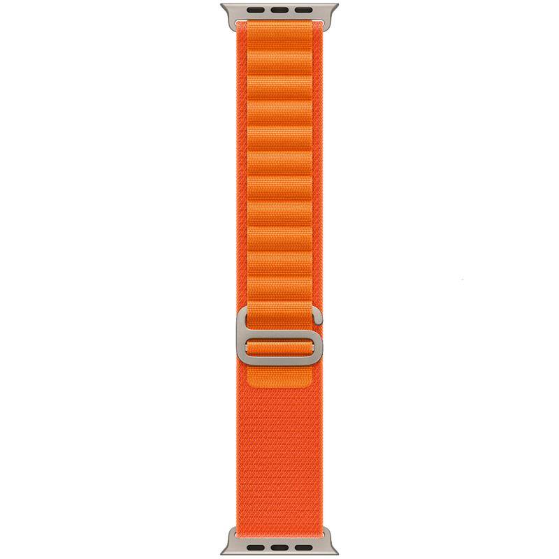 
                                                                                    Apple Watch 49mm Orange Alpine Loop - Medium                                        