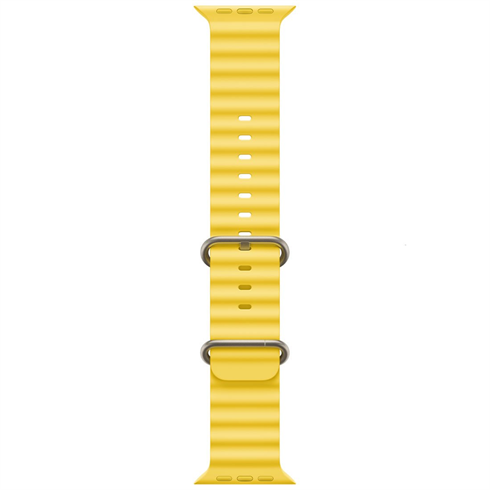 Apple Watch 49mm Yellow Ocean Band