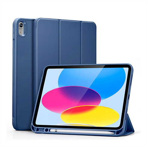 
                                                                                    ESR púzdro Silicon Rebound Pencil Case pre iPad 10.9" 2022 - Navy Blue                                        