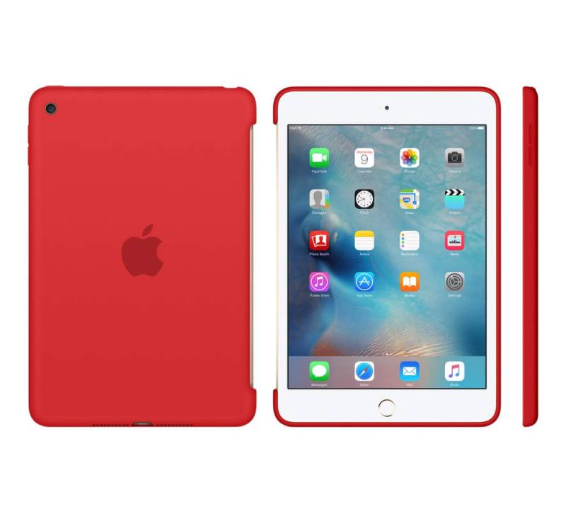 
                                                                                    Apple iPad mini Silicone Case - Red                                        