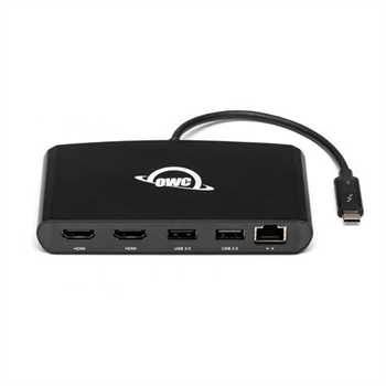 
                                                                                    OWC Thunderbolt 3 mini Dock - Black                                        