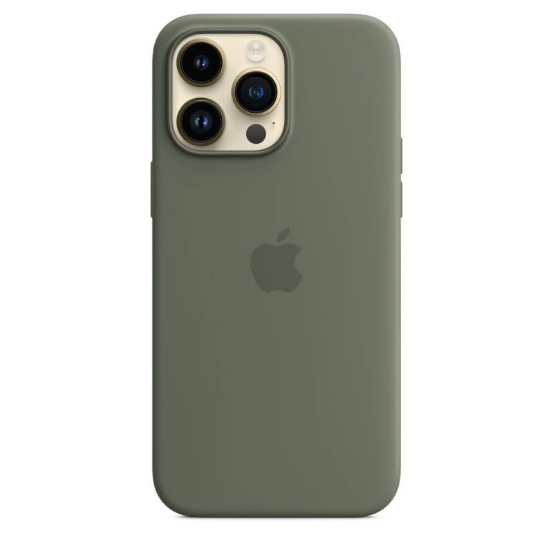 Apple iPhone 14 Pro Max Silicone Case with MagSafe - Olive