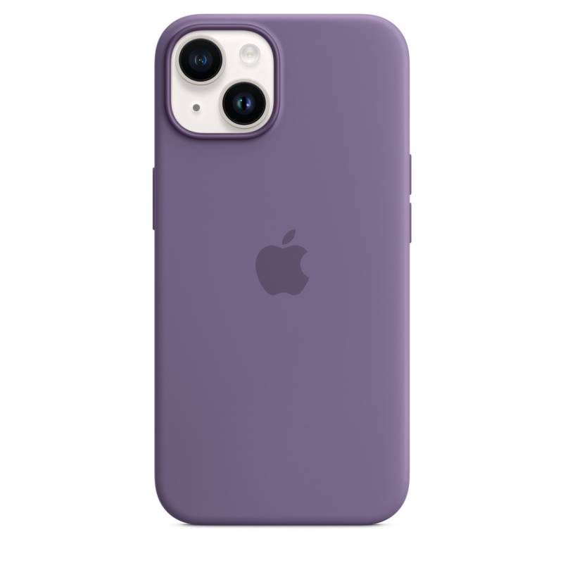 
                                                                                    Apple iPhone 14 Silicone Case with MagSafe - Iris                                        