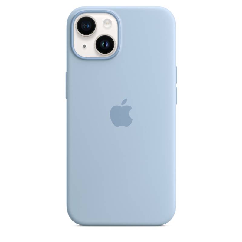
                                                                                    Apple iPhone 14 Silicone Case with MagSafe - Sky                                        