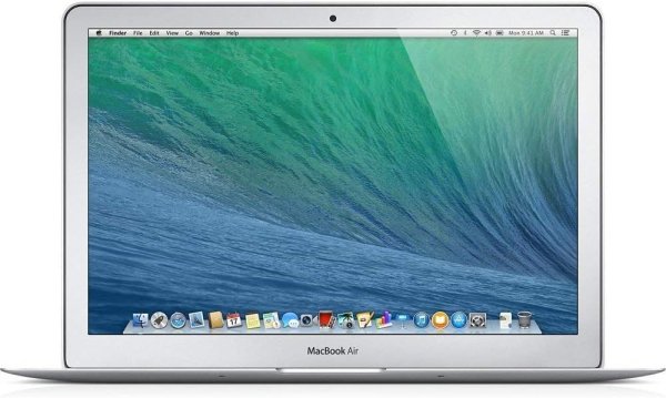 MacBook Air (2014), RAM 8 GB, SSD 500 GB, displej 13,3"