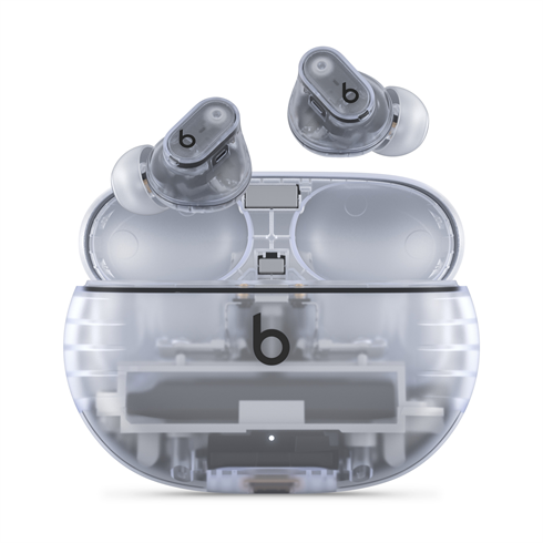 
                                                                                    Apple Beats Studio Buds Plus - True Wireless Noise Cancelling Earphones - Transparent                                        