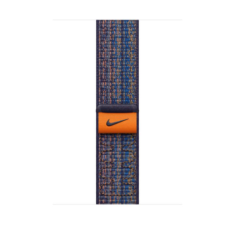 Apple Watch 45mm Game Royal/Orange Nike Sport Loop