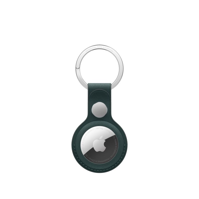 
                                                                                    Apple AirTag FineWoven Key Ring - Dark Green                                        
