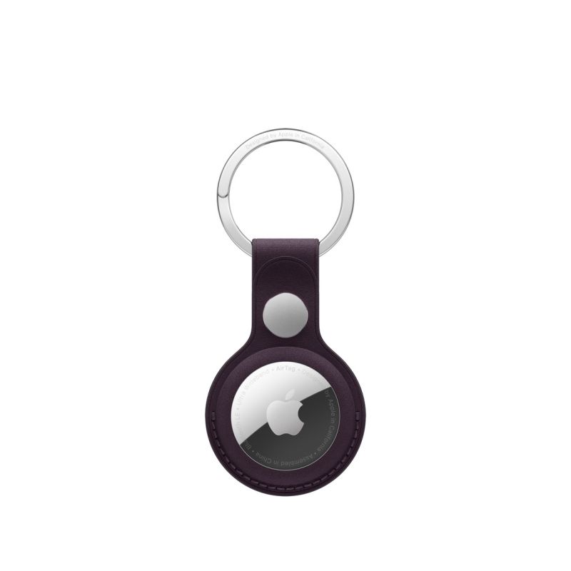 
                                                                                    Apple AirTag FineWoven Key Ring - Blackberry                                        