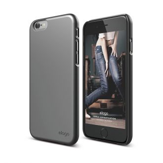 ELAGO S6+ Slim Fit 2 Case Soft Touch Dark Gray