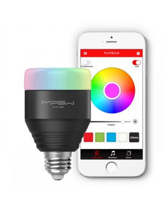 MIPOW PLAYBULB™ SMART LED BLUETOOTH ŽIAROVKA - ČIERNA