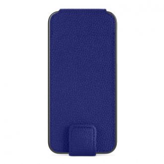 BELKIN Puzdro zatváracie, kožené pre iPhone 5/5s/SE - modré