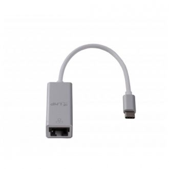 Adapter USB-C to Gigabit Ethernet 15cm Silver