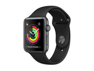 Watch Series 3 GPS 42mm Space Grey Aluminium with Black Sport Band