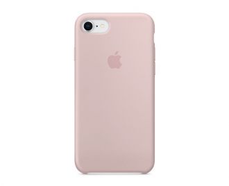 Apple iPhone 8/7/SE Silicone Case - Pink Sand