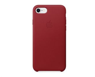 Apple iPhone 7/8/SE Leather Case - (PRODUCT)RED