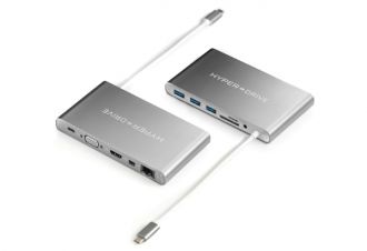 Hyper Drive Ultimate Adapter USB-C Hub – Silver