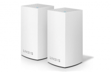 Linksys Velop AC2600 Whole Home Intelligent Mesh WiFi System, Dual-Band, 2-pack