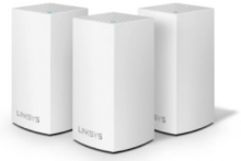 Linksys Velop AC3900 Whole Home Intelligent Mesh WiFi System, Dual-Band, 3-pack