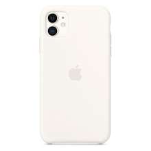 Apple iPhone 11 Silicone Case - White