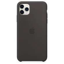 Apple iPhone 11 Pro Max Silicone Case - Black