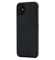 PITAKA MagCase Aramid obal pre iPhone 11 - Black/Grey