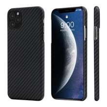 PITAKA MagCase Aramid obal pre iPhone 11Pro Max - Black/Grey